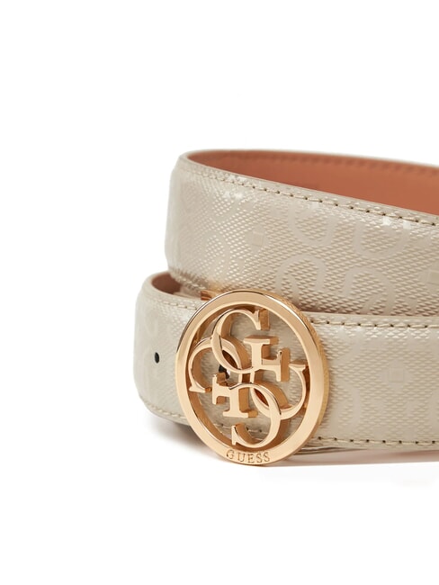BETULA Belt with 4G logo buckle taupe - Belts