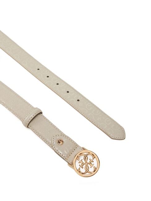 BETULA Belt with 4G logo buckle taupe - Belts