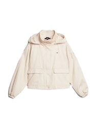 TOMMY HILFIGER TH KIDS Cotton jacket classic beige - Baby Jackets - 3
