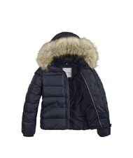 TOMMY HILFIGER TH  Down jacket with hood desert sky - Baby Jackets - 3