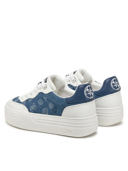 SWOLE2 Platform sneakers with denim inserts blue - Women’s shoes