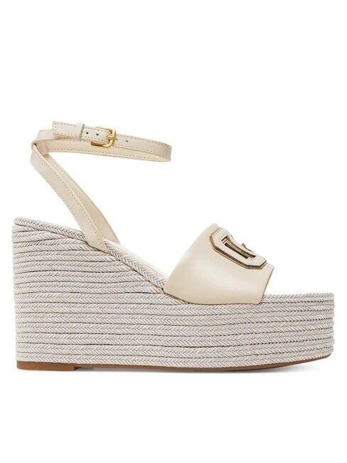TANVEE High wedge espadrille sandals cream/gold - Women&rsquo;s shoes