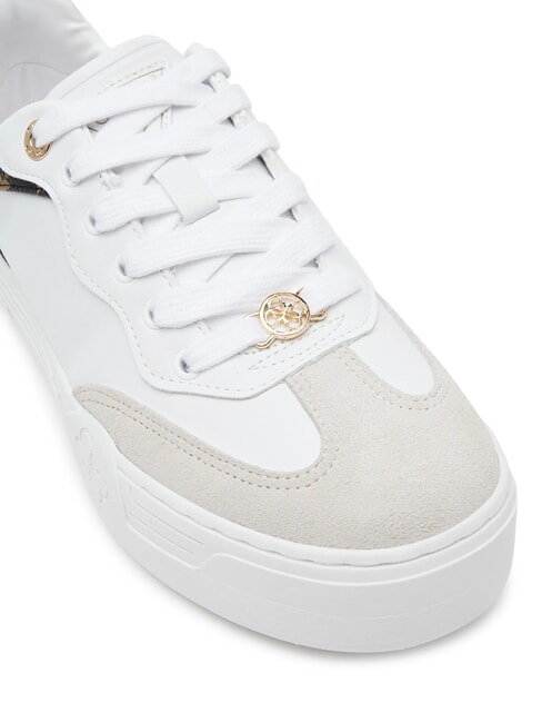 SWOLE Platform sneakers with logo inserts white - Women&rsquo;s shoes
