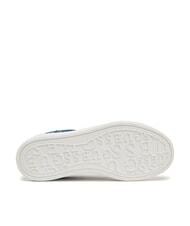 GUESS SWOLE2 Platform sneakers with denim inserts blue - Women&rsquo;s shoes - 6