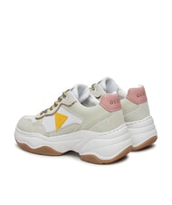 GUESS HAPYY Chunky sneakers bone - Women’s shoes - 5