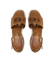 GUESS TANVEE High wedge espadrille sandals tan - Women’s shoes - 3