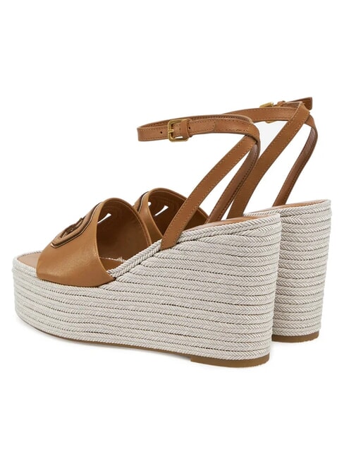 TANVEE High wedge espadrille sandals tan - Women’s shoes