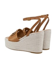 GUESS TANVEE High wedge espadrille sandals tan - Women’s shoes - 5