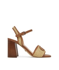GUESS GANIKA High sandals with raffia band natural - Women’s shoes - 2