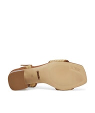 GUESS GANIKA High sandals with raffia band natural - Women’s shoes - 6