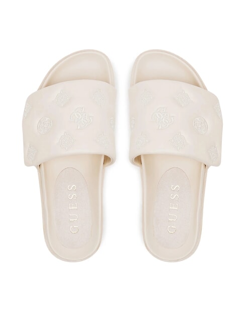 FABIO2 Platform slipper CREAM - Women’s shoes