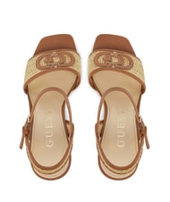 GUESS GANIKA High sandals with raffia band natural - Women&rsquo;s shoes - 3