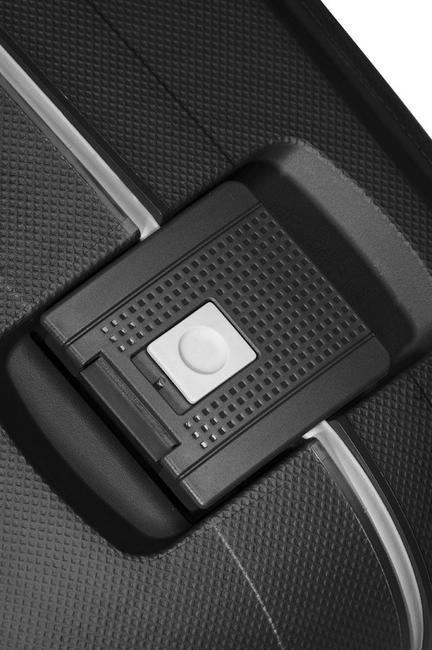 Trolley S'CURE Line, medium size BLACK - Rigid Trolley Cases