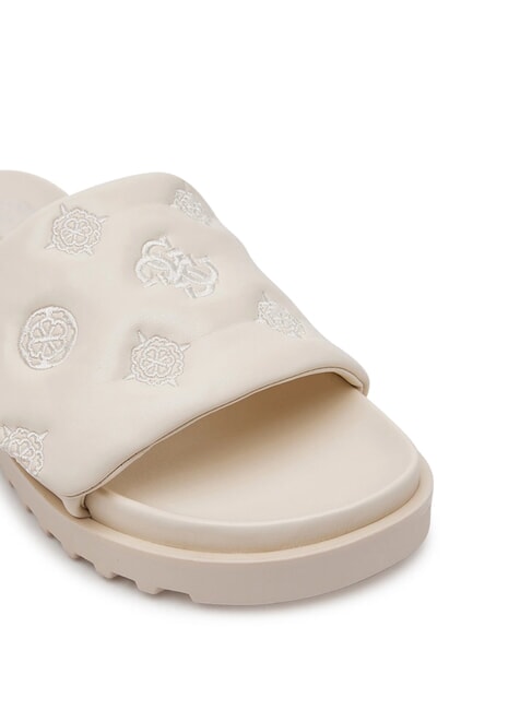 FABIO2 Platform slipper CREAM - Women’s shoes