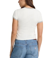 GUESS JEANS LOGO STAMP Slim fit short sleeve T-shirt - T-shirt
