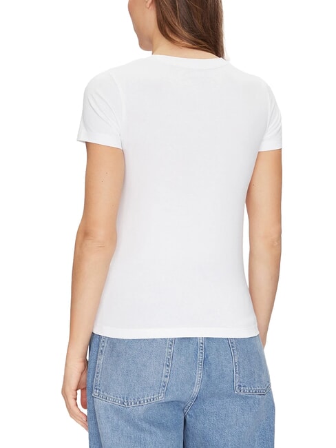 FLOWER Slim fit short-sleeved T-shirt purwhite - T-shirt