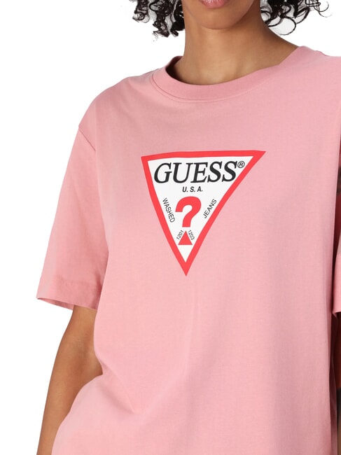 ICONIC Relaxed fit short sleeve T-shirt slight pink - T-shirt