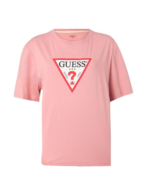 ICONIC Relaxed fit short sleeve T-shirt slight pink - T-shirt