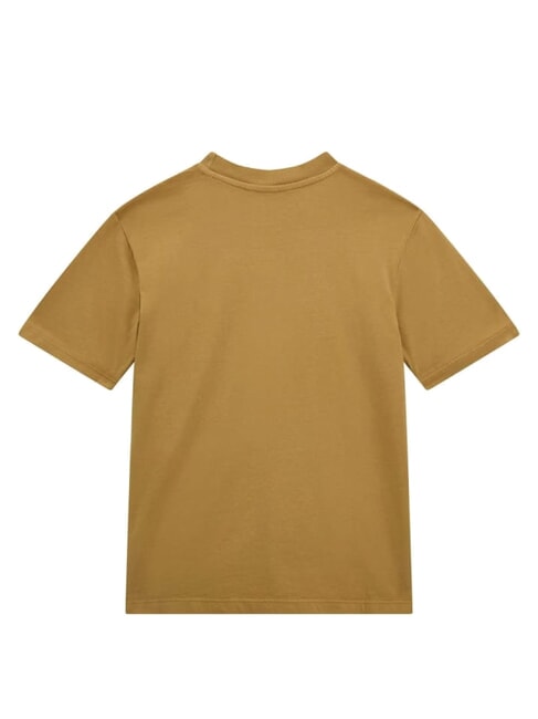 KIDS Short-sleeved T-shirt with logo embroidery mountain honey - Child T-shirt