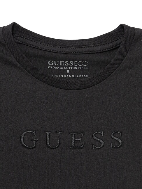 KIDS Short-sleeved T-shirt with logo embroidery jetbla - Child T-shirt