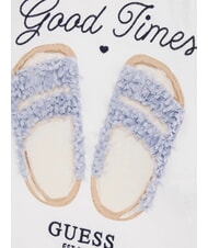 GUESS KIDS Cropped fit short sleeve t-shirt secret blue - Child T-shirt - 3