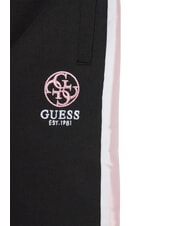 GUESS KIDS ACTIVE Jogger tracksuit trousers with side stripes jetbla - Children's tracksuits - 3