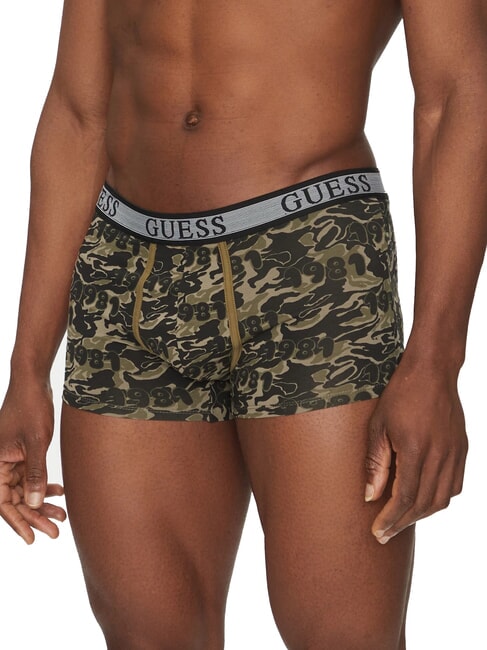 JOE 3 Multi-colored Boxers green camouflage 81 - Men's briefs