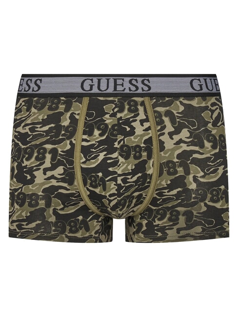 JOE 3 Multi-colored Boxers green camouflage 81 - Men's briefs