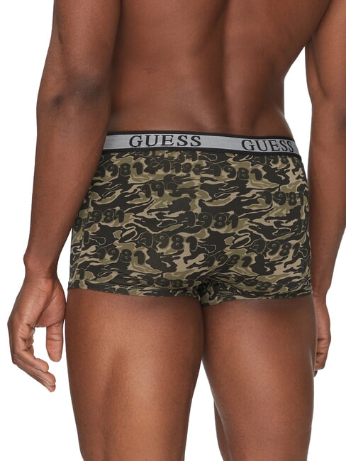 JOE 3 Multi-colored Boxers green camouflage 81 - Men's briefs