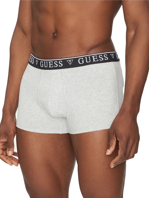 LOGO CLASSIC 5 multicolored boxers blk wht grey lava ol - Men's briefs