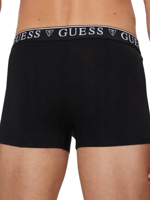 LOGO CLASSIC 5 multicolored boxers blk wht melange lava - Men's briefs