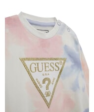 GUESS KIDS ACTIVE Girls' sweatshirt and leggings set aop flower watercolor - Rompers and baby outfits - 3