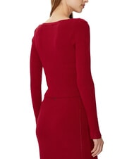 GUESS KATELYN Ribbed cardigan with jewel buttons - Women's Sweaters