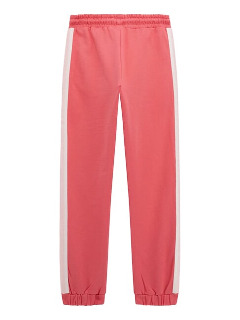 KIDS ACTIVE Jogger tracksuit trousers with side stripes juicy pink - Children's tracksuits