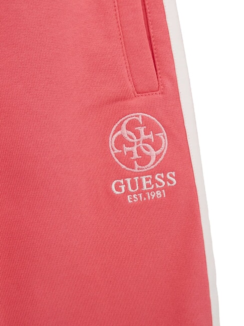 KIDS ACTIVE Jogger tracksuit trousers with side stripes juicy pink - Children's tracksuits