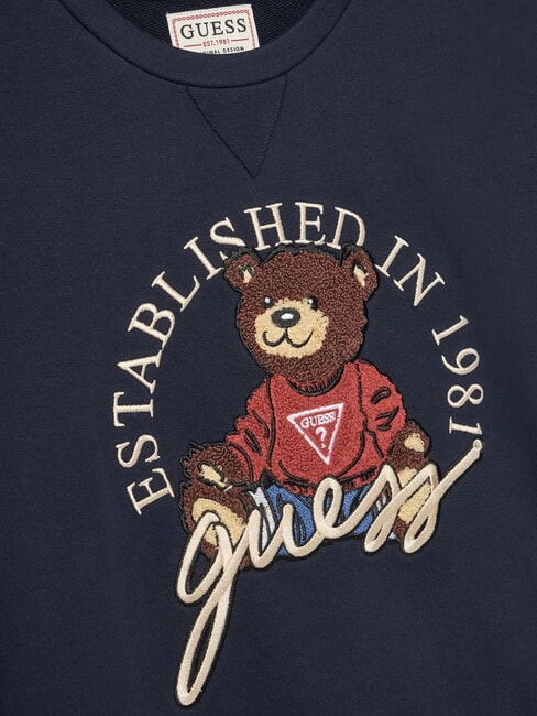 KIDS ACTIVE Crewneck sweatshirt with teddy bear smartblue - Baby Sweatshirt