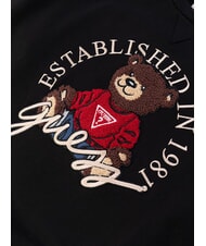 GUESS KIDS ACTIVE Crewneck sweatshirt with teddy bear jetbla - Baby Sweatshirt - 3