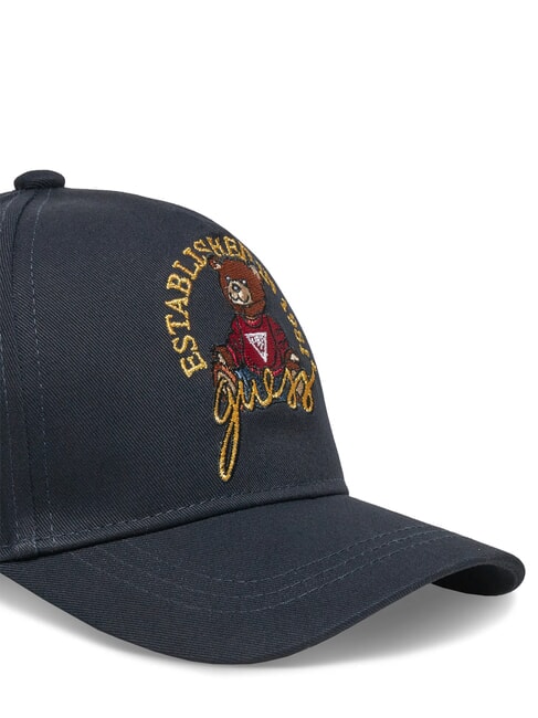 KIDS Teddy Bear Embroidery Baseball Hat smartblue - Baby Hat