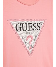 GUESS KIDS Long-sleeved T-shirt with rhinestones sweet pink - Child T-shirt - 3