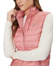 GUESS JEANS PUFFER Sleeveless down jacket slight pink - Women's Vest - 3