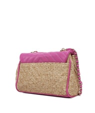 GUESS GIRL Mini bag with logo charm pink burst - Women’s Bags - 2