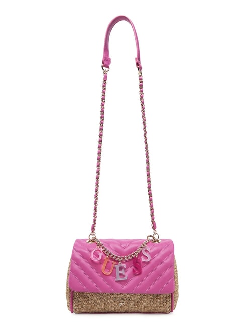 GIRL Mini bag with logo charm pink burst - Women’s Bags