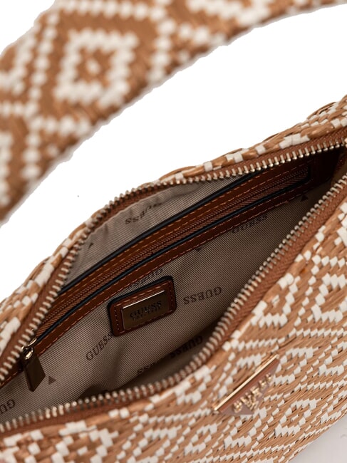 RIANEE Mini woven hobo bag COGNAC - Women&rsquo;s Bags