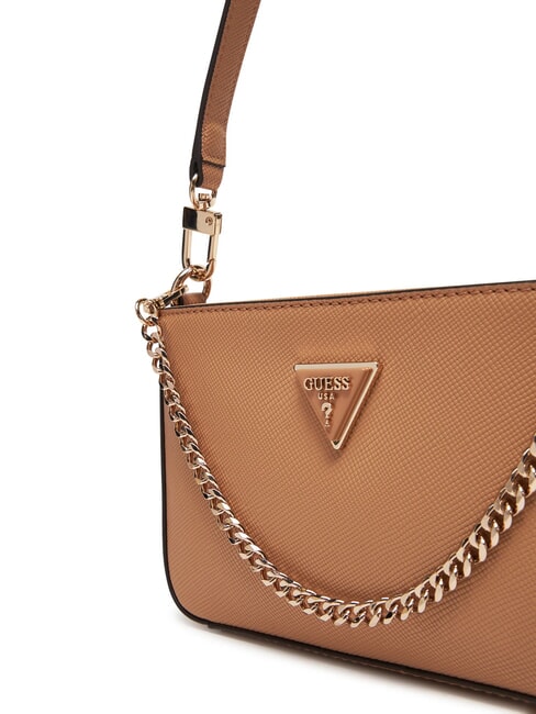 NOELLE Shoulder bag with chain BEIGE - Women’s Bags