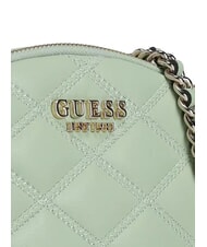 GUESS TAMSIN Small quilted shoulder bag celadon - Women’s Bags - 3