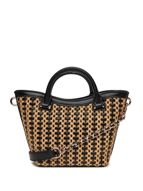 ATALIA Small handbag with shoulder strap natural / black - Women’s Bags