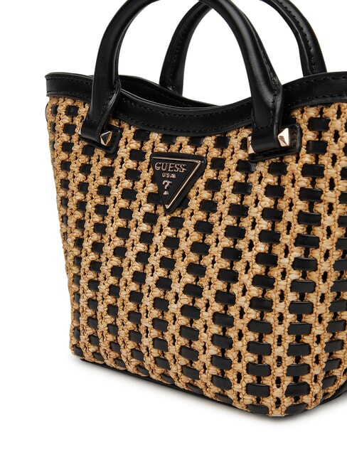 ATALIA Small handbag with shoulder strap natural / black - Women’s Bags