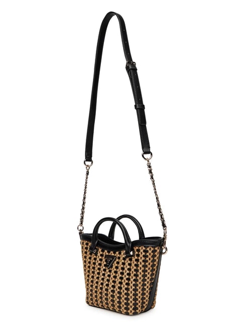 ATALIA Small handbag with shoulder strap natural / black - Women’s Bags