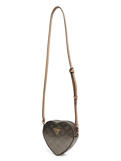 ARNELA Mini heart shoulder bag Pewter logo - Women’s Bags