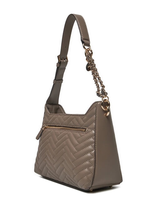 ANNING Quilted shoulder bag dark taupe - Women’s Bags